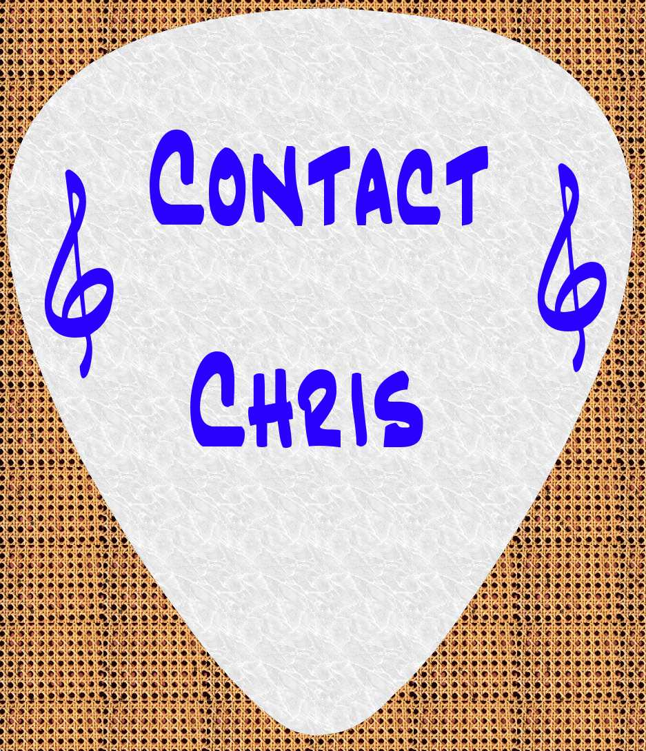 Contact guitar pick